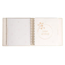 Pearhead - Daisy Linen Baby Book, Memory Book Image 5