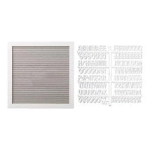 Pearhead - Felt 10X10 Letterboard Set, Gray Image 2