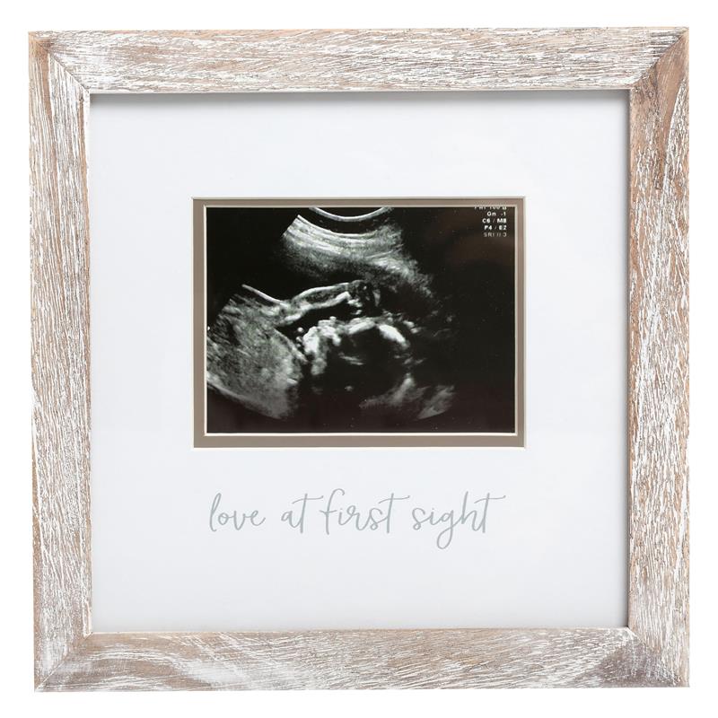 Pearhead - Love at First Sight Sonogram Picture Frame, Gender Neutral Image 1