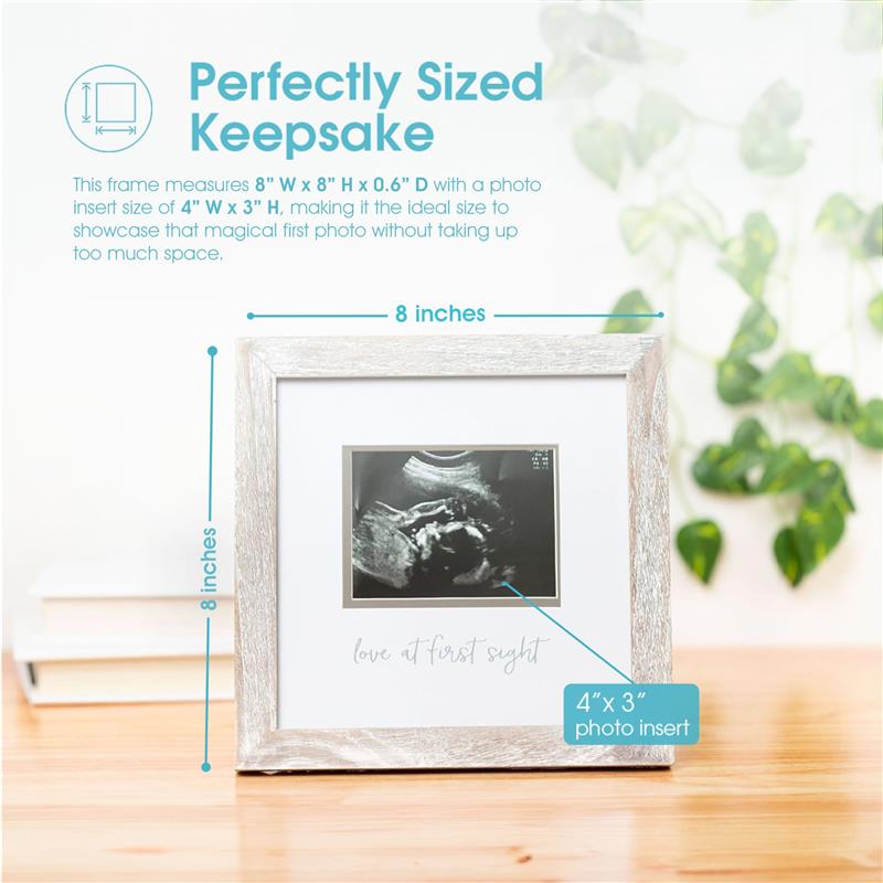 Pearhead - Love at First Sight Sonogram Picture Frame, Gender Neutral Image 2