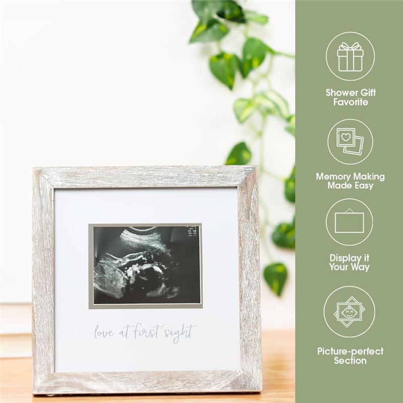 Pearhead - Love at First Sight Sonogram Picture Frame, Gender Neutral Image 5