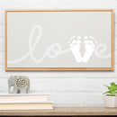 Pearhead - Love Framed Print Canvas And Paint Set Image 9