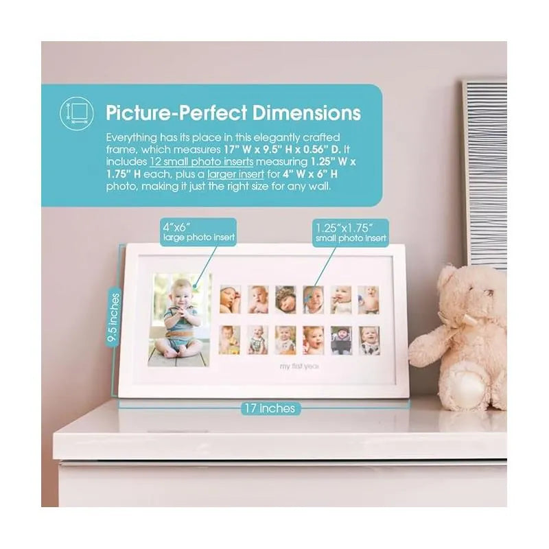 Pearhead | Mommy and Me Rustic Keepsake Picture Frame Image 4