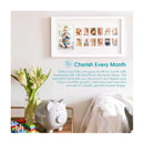 Pearhead | Mommy and Me Rustic Keepsake Picture Frame Image 6