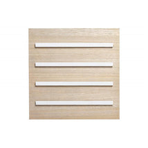 Pearhead - Natural Wood And Black Felt Classic Letter Board Set Image 2