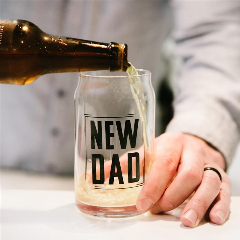 Pearhead - New Dad Beer Glass Image 3