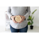 Pearhead Pregnancy Journey Wooden Weekly Milestone Markers Image 2