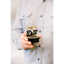 Pearhead Promoted to Dad Beer Glass Image 2