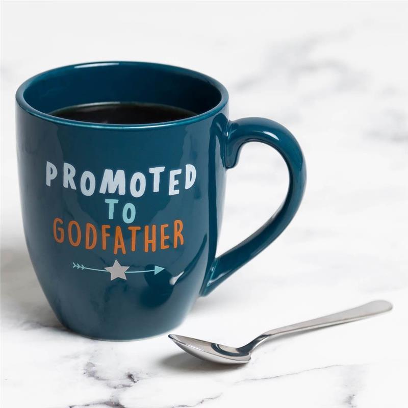 Pearhead - Promoted To Godfather Mug Image 2