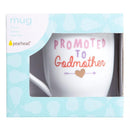 Pearhead - Promoted To Godmother Mug Image 3