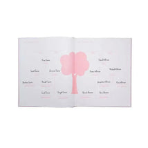 Pearhead - Seersucker Baby Book And Clean Touch Ink Pad, Pink Image 2