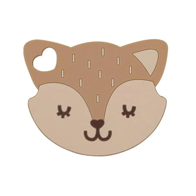 Pearhead - Silicone Teether Bpa Free, Fox Image 1