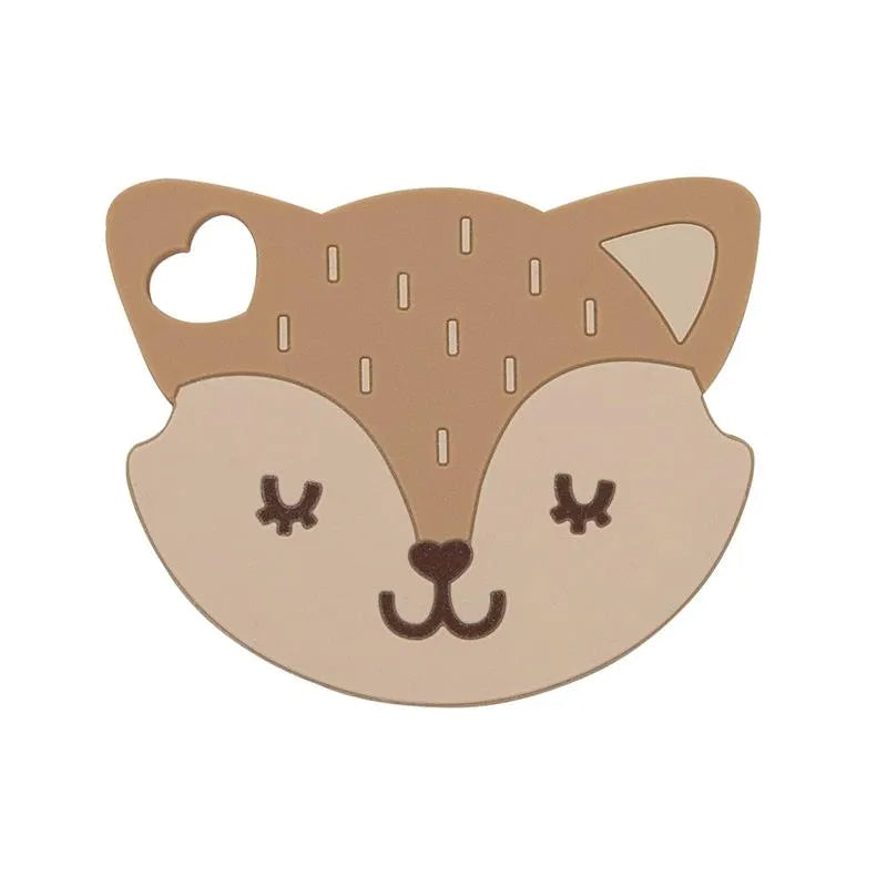 Pearhead - Silicone Teether Bpa Free, Fox Image 1