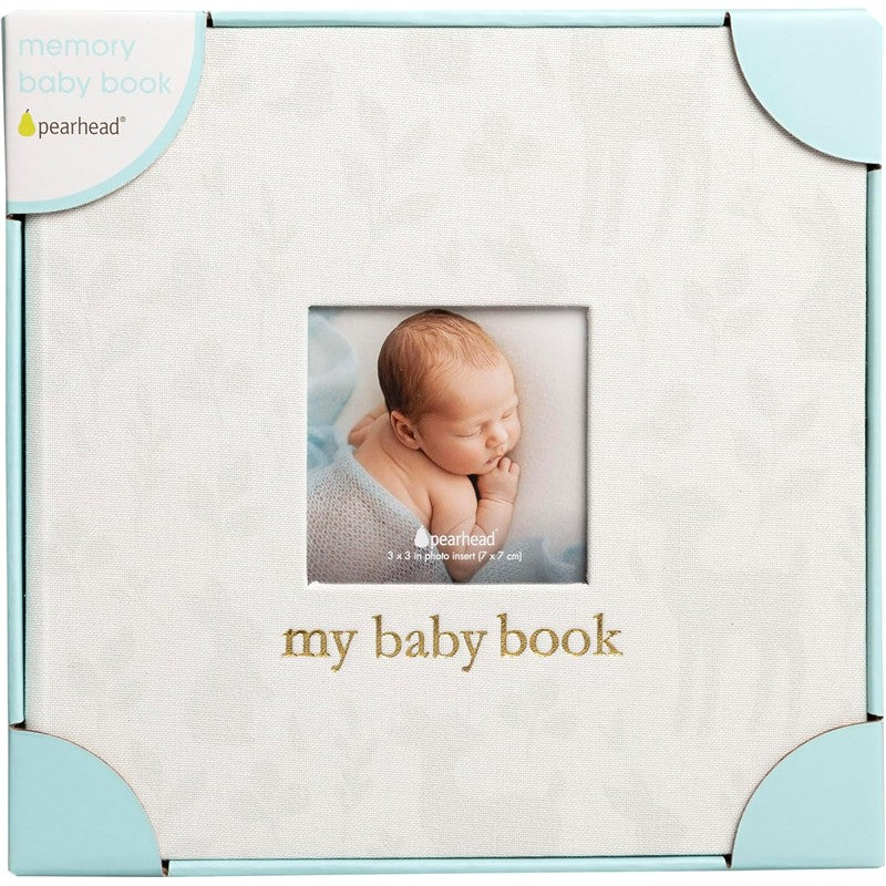 Pearhead Deer Print Square Baby Book, Memory Book Image 11