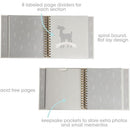 Pearhead Deer Print Square Baby Book, Memory Book Image 4