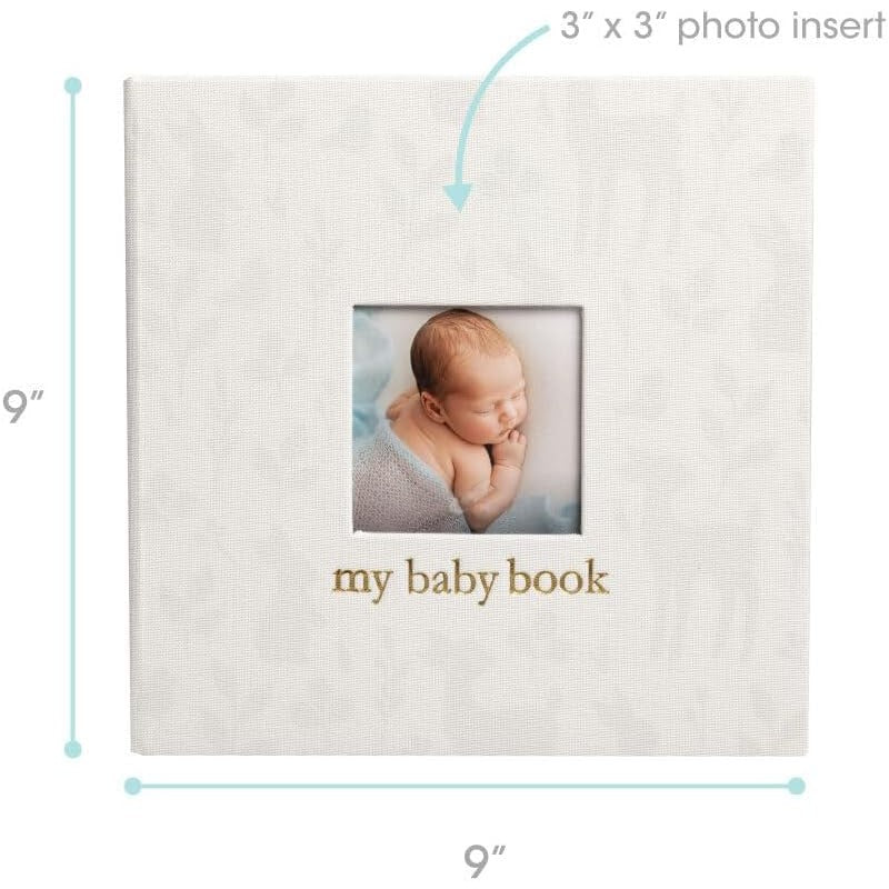 Pearhead Deer Print Square Baby Book, Memory Book Image 5