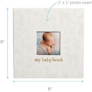 Pearhead Deer Print Square Baby Book, Memory Book Image 5