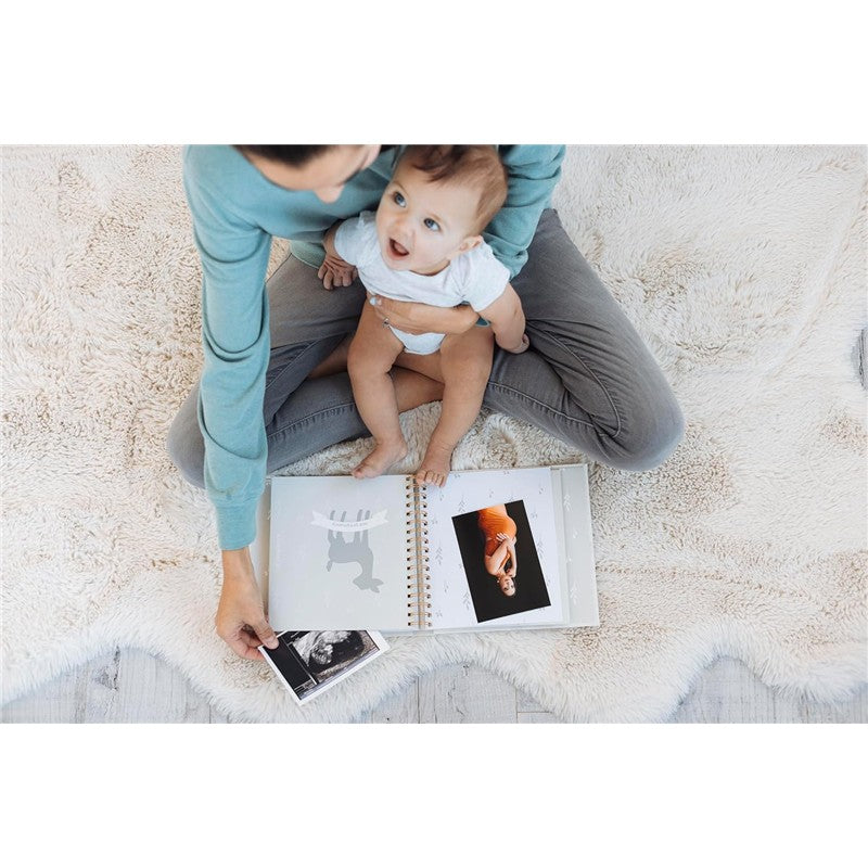 Pearhead Deer Print Square Baby Book, Memory Book Image 7