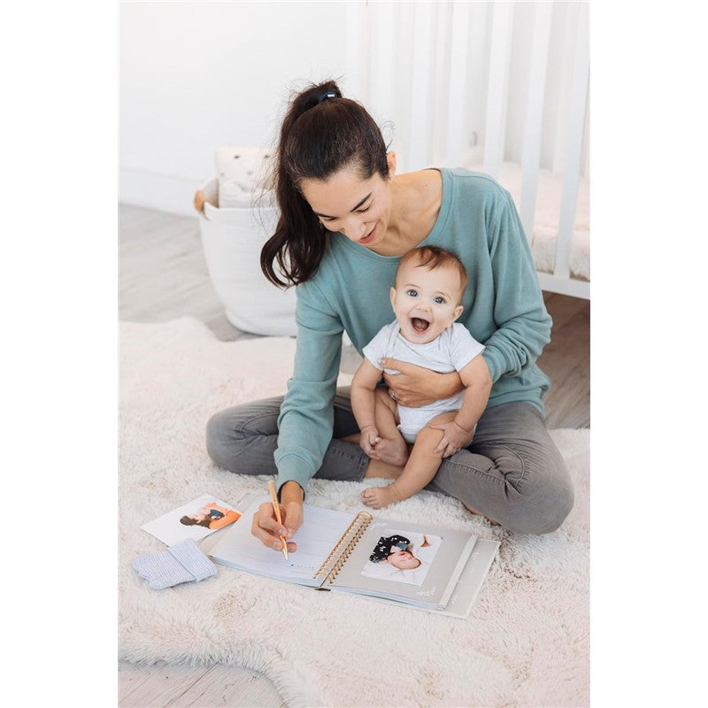 Pearhead Deer Print Square Baby Book, Memory Book Image 8