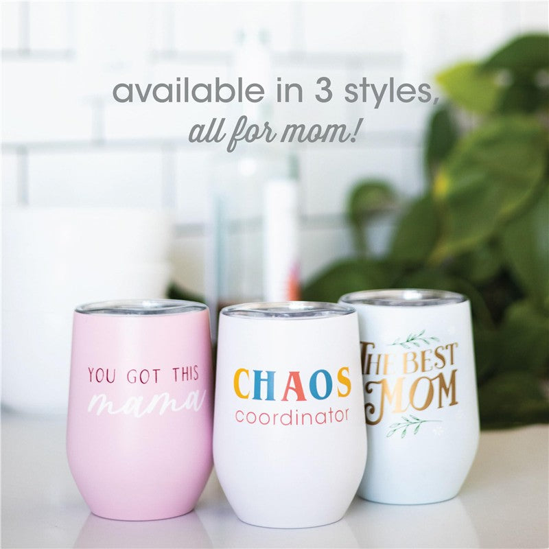 Pearhead You Got This Mama Wine Tumbler - Pink Image 4