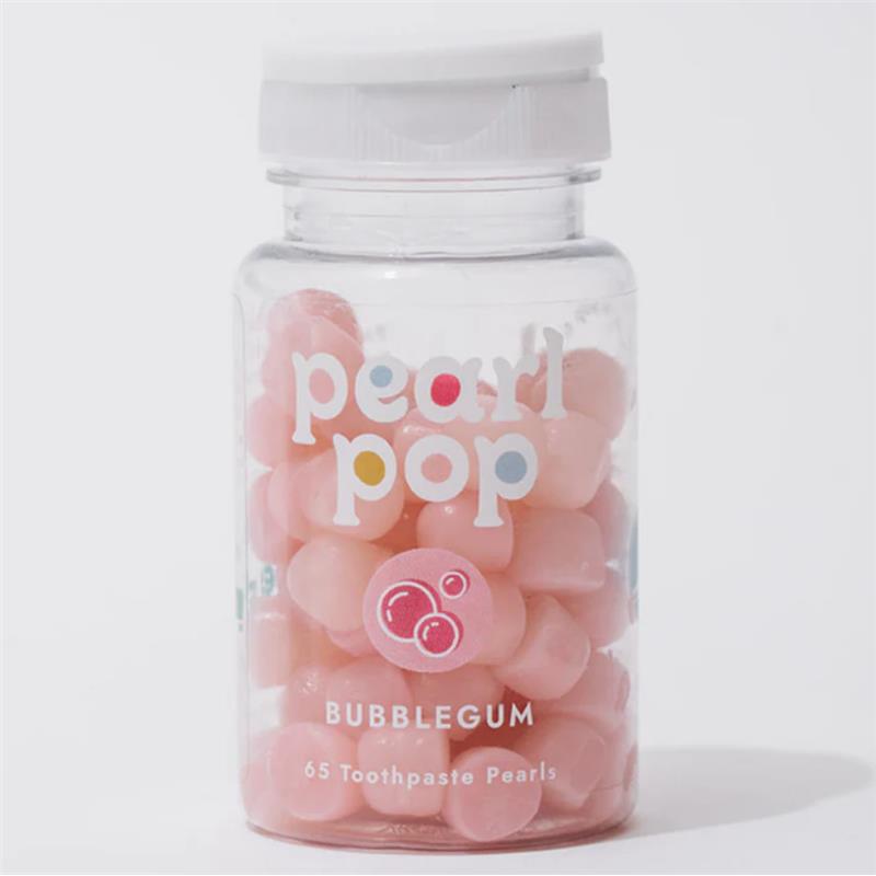 Pearl Pop - Bubblegum Toothpaste Pearls, Made With Nano-Hydroxyapatite Image 1