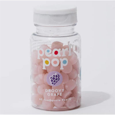 Pearl Pop - Groovy Grape Toothpaste Pearls, Made With Nano-Hydroxyapatite Image 1