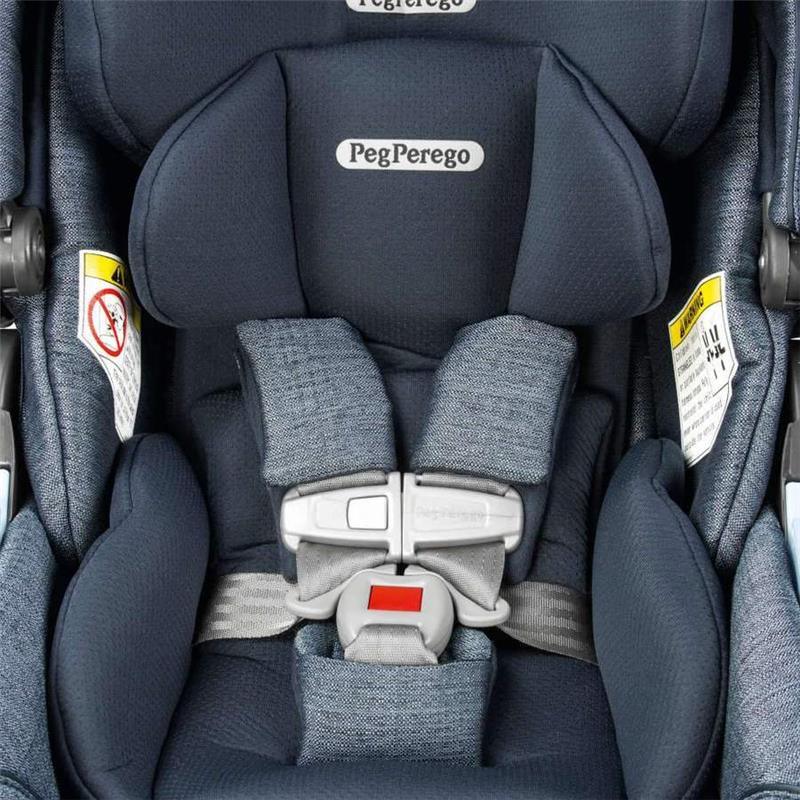 Peg Perego Agio Primo Viaggio 4-35 Lounge Infant Car Seat, Mirage Blue Image 4