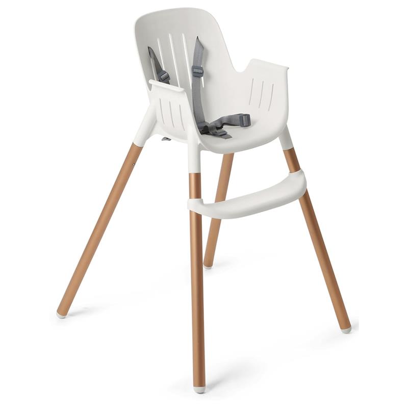Peg-Perego Poke High Chair, Polar (White & Gold)