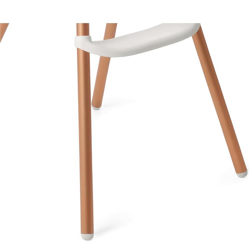 Peg-Perego Poke High Chair, Polar (White & Gold)  Image 6