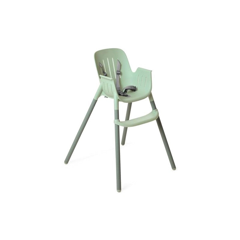 Companion seat for Ypsi in Mon Amour Green-Soft Sage, featuring a sleek design and adjustable safety harness.