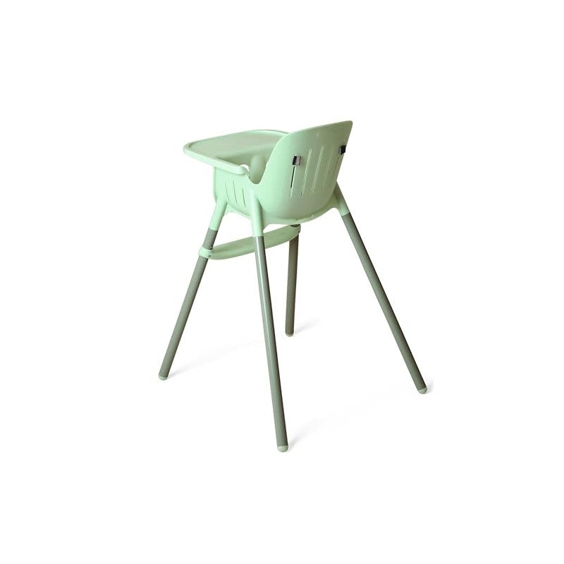 Companion seat for Ypsi in Mon Amour Green-Soft Sage, featuring a sturdy design with a high back and footrest.