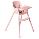 Companion Seat for Ypsi in Mon Amour Soft Pink, featuring a secure harness and easy-to-clean surface.