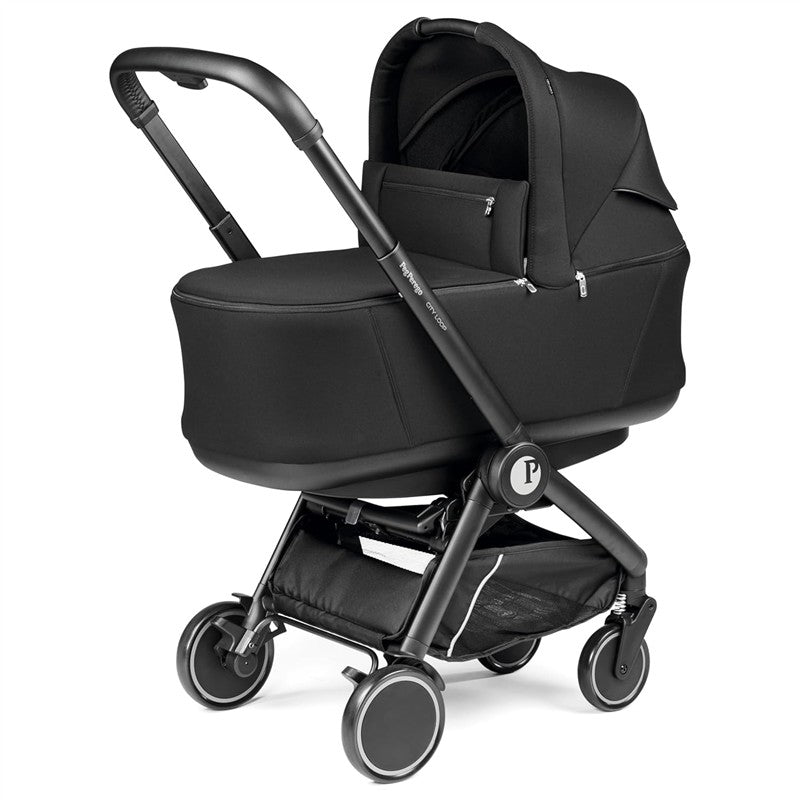 Peg-Perego - Pop Up Bassinet with Stand by Me for City Loop, True Black (Black) Image 9