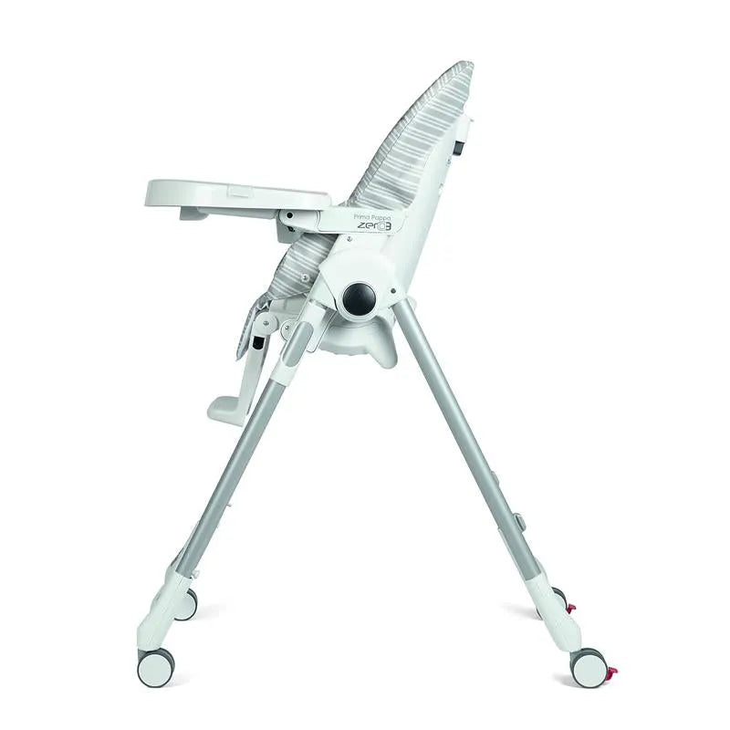 Peg-Perego - Prima Pappa Zero 3 High Chair, Linear Grey Image 2