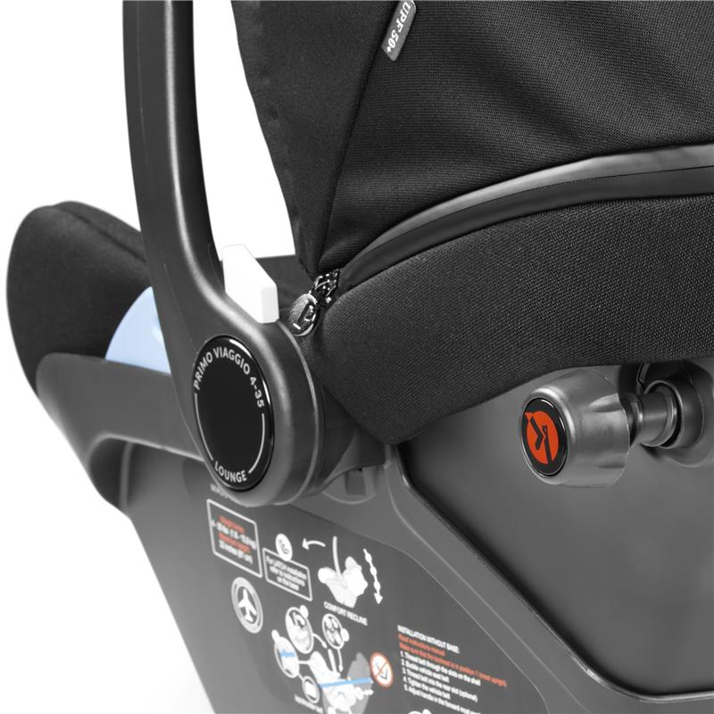 Peg Perego - Primo Viaggio 4-35 Lounge Infant Car Seat, True Black Image 3