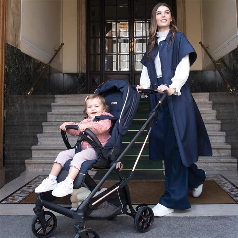 Peg-Perego - Vivace Single Stroller, Mon Amour (Beige & Pink) Image 7