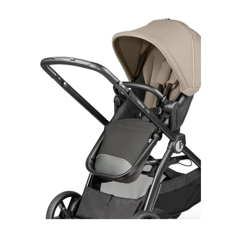 Peg Perego Ypsi – Compact Single to Double Stroller, Vanilla Blend (Bl