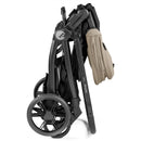 Peg Perego Ypsi – Compact Single to Double Stroller, Vanilla Blend (Black/Cream) Image 4