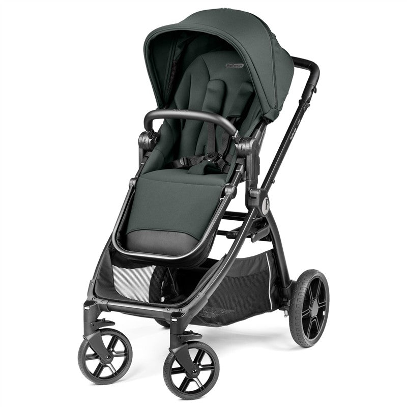 Peg Perego Ypsi Single to Double Stroller – Metal (Sage Green) Image 2