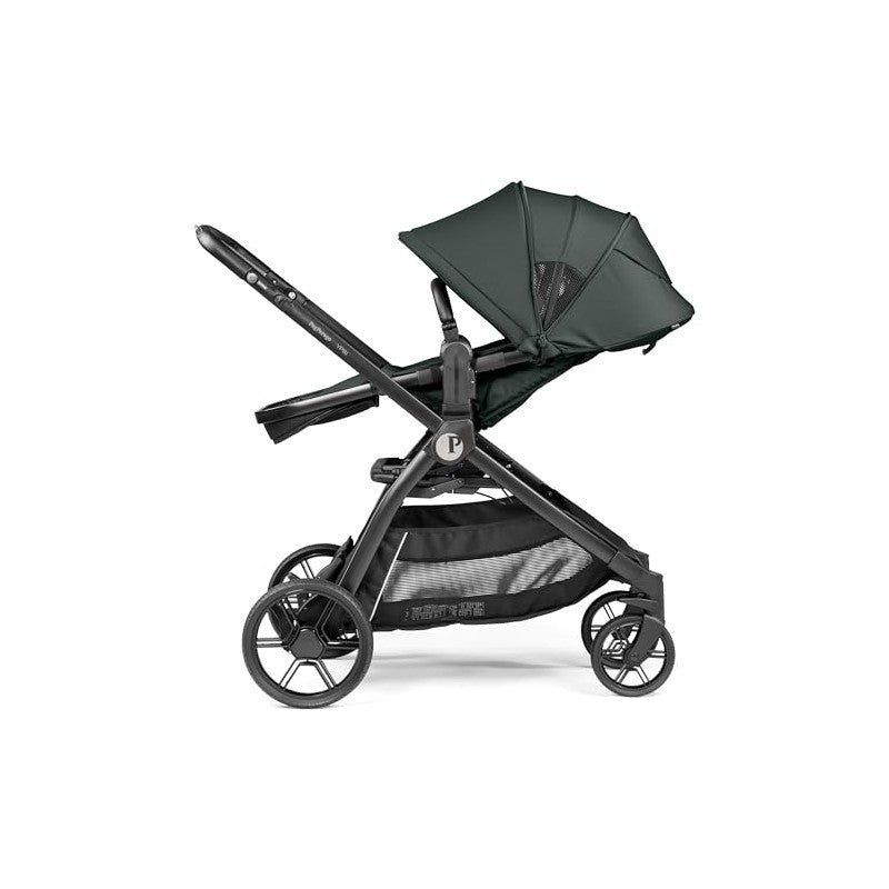 Peg Perego Ypsi Single to Double Stroller – Metal (Sage Green) Image 4