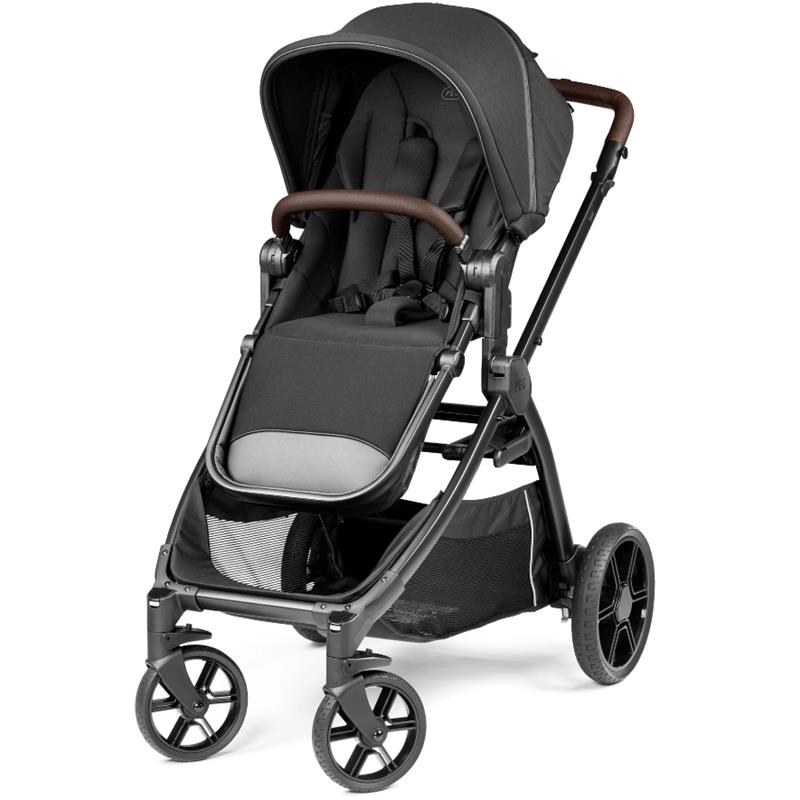 Peg-Perego Ypsi Single to Double Stroller, True Black