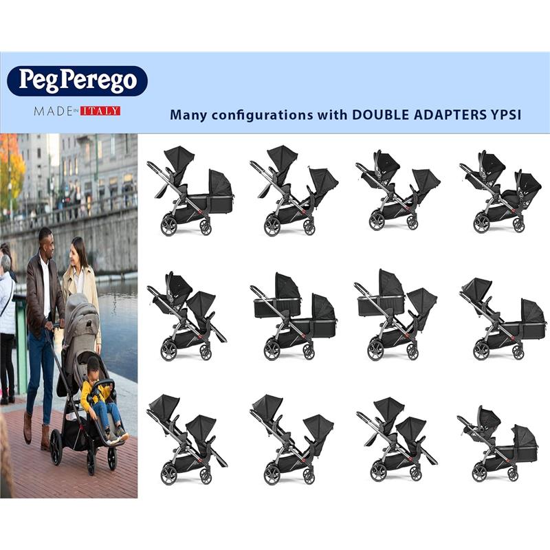 Peg Perego - Ypsi Travel System, True Black Image 20