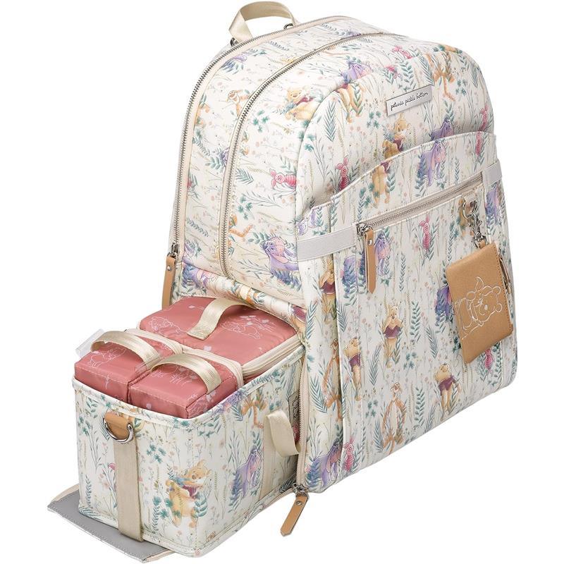 Petunia - 2-in-1 Provisions Breast Pump & Diaper Bag Backpack, Winnie the Pooh's Friendship in Bloom Image 2