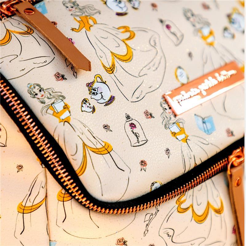 Petunia - Method Backpack diaper bag - Whimsical Belle Disney Image 6