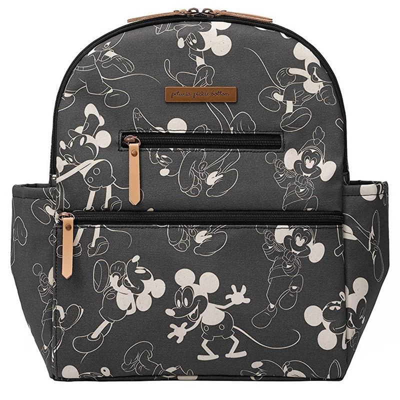 Petunia Pickle Bottom Ace Backpack, Mickey's 90th Disney Collaboration, Grey Image 1