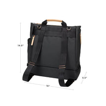 Petunia - Pivot Backpack Diaper, Sand/Black Image 2