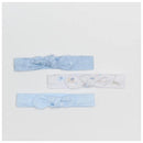 Piccolo Bambino 3Pk Jersey Headbands Blue Image 1