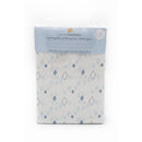 Piccolo Bambino Blue Diamond Crib Sheets Image 1