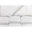 Piccolo Bambino Grey Dotted Baby Hooded Towel & 3 Baby Washcloths Set Image 2
