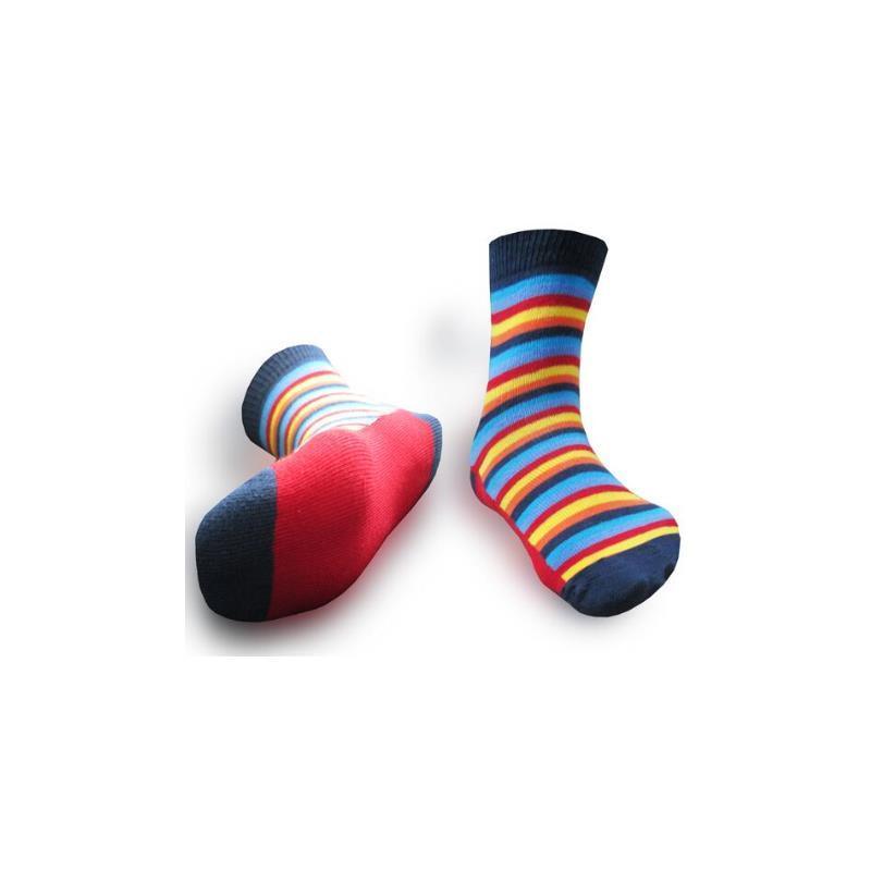 Piero Liventi High Colorful Striped Fun Baby Boy Socks Image 1